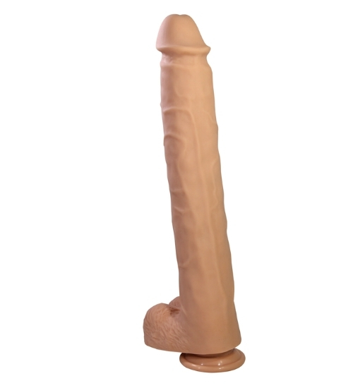 Imponujące realistyczne dildo 35 cm
