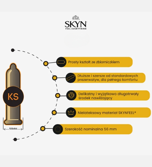 Prezerwatywy Skyn King Size 10 szt