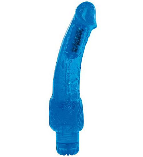 Niebieski żelowy wibrator