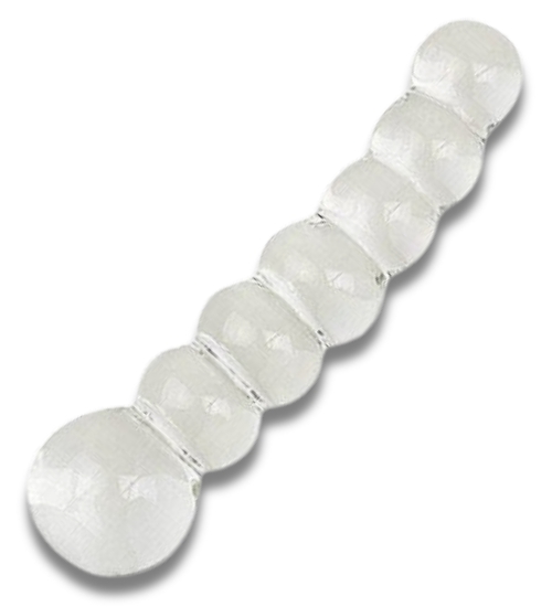 Kuleczkowe szklane dildo