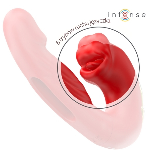 Wibrator z języczkiem przyjemności
