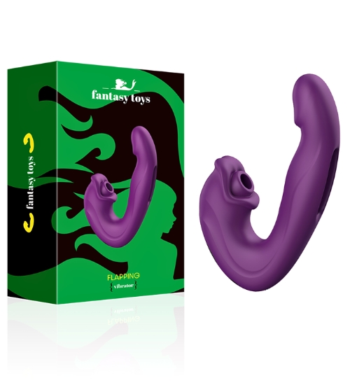Wielofunkcyjny wibrator z flappingiem