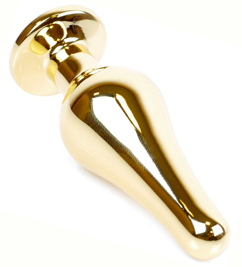 Plug analny z zielonym kryształkiem