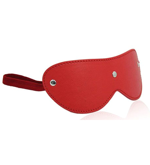 Czerwona maska blindfold
