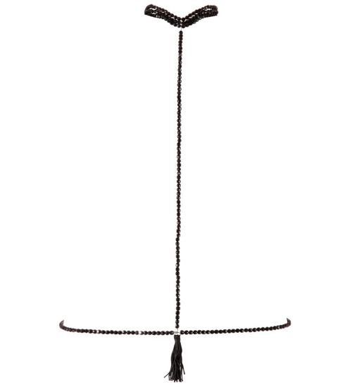 Koralikowa uprząż na ciało