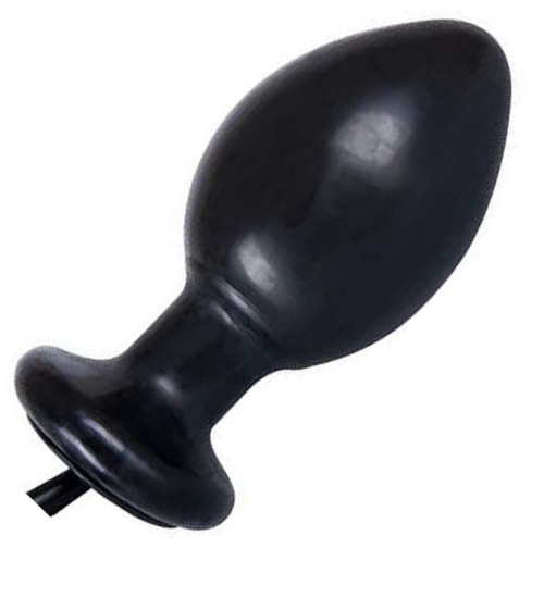 Pompowany plug analny z wibracjami