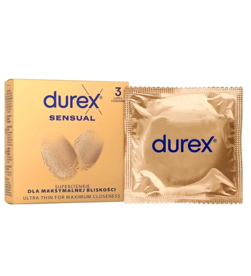 Supercienkie Durex Sensual 3szt.