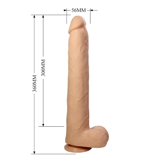 Duże realistyczne dildo 30 cm