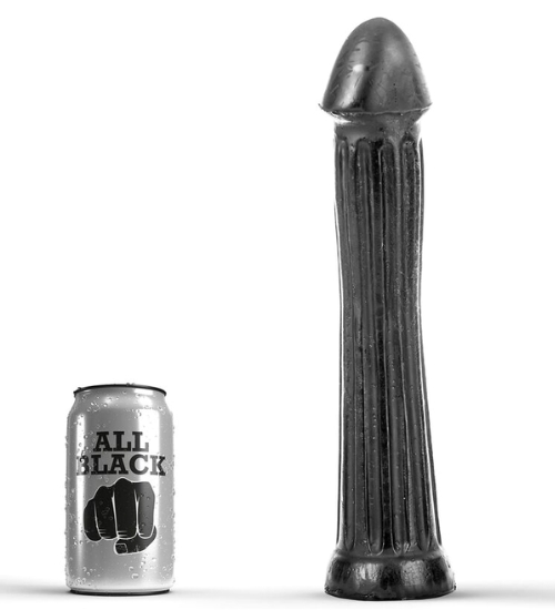 Potężne czarne dildo analne