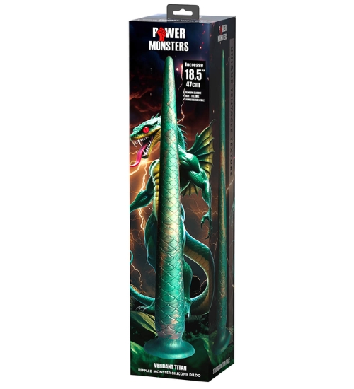 Długie smocze dildo