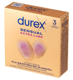 Supercienkie Durex Sensual Extra Lube 3 szt.