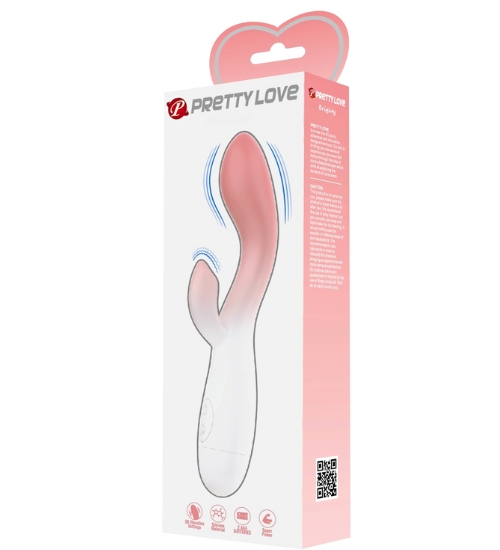 Wibrator punktu G i łechtaczki z efektem ombre