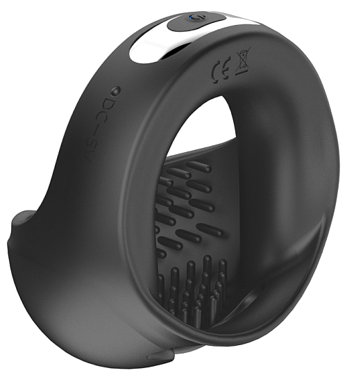 Nakładka na członka i jądra z wibracjami