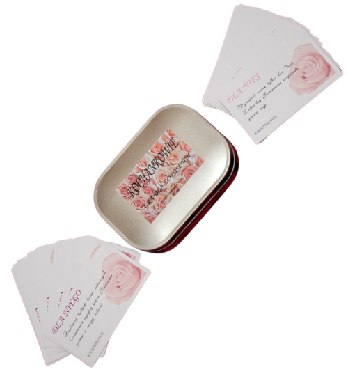 Kochankowie - gra z zadaniami dla mężczyzn i kobiet