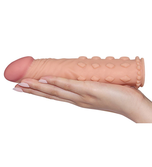 Realistyczna przedłużka z wypustkami