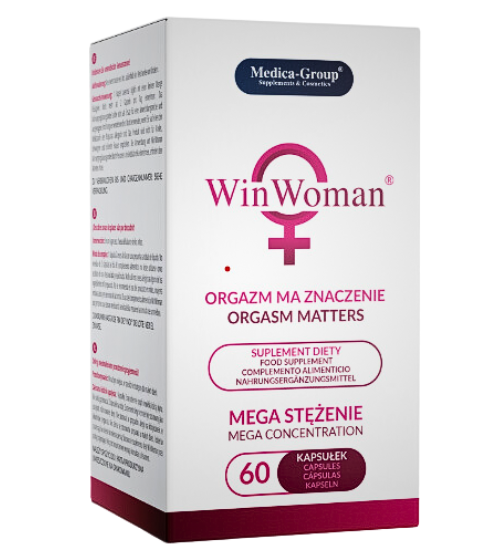 PlayWoman 60 caps - tabletki wzmacniające kobiecy orgazm