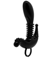 Czarny masażer analny 