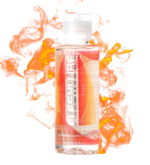 Rozgrzewający żel poślizgowy - Fleshlube Fire