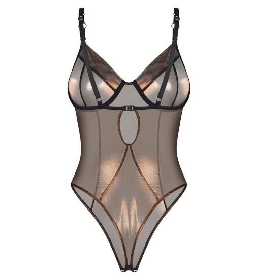 Otwarte body z połyskującej siateczki