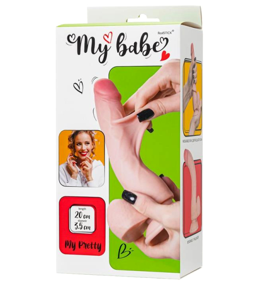Realistyczne dildo - mój śliczny