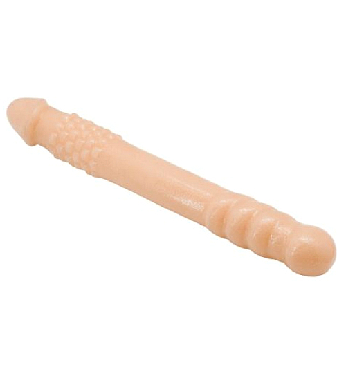 Podwójne cieliste dildo