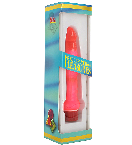 Cienki wibrator żelowy