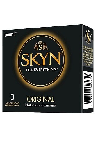 Prezerwatywy nielateksowe Unimil Skyn Original