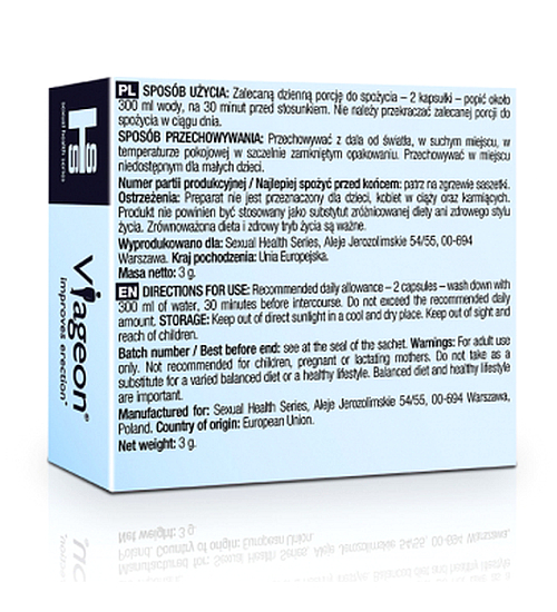 Viageon mocna erekcja