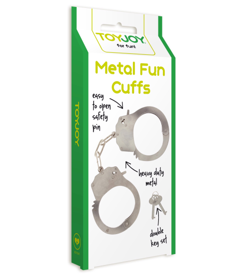 Erotyczne, solidne kajdanki z metalu