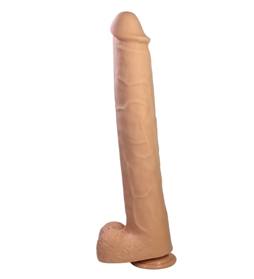 Imponujące realistyczne dildo 35 cm