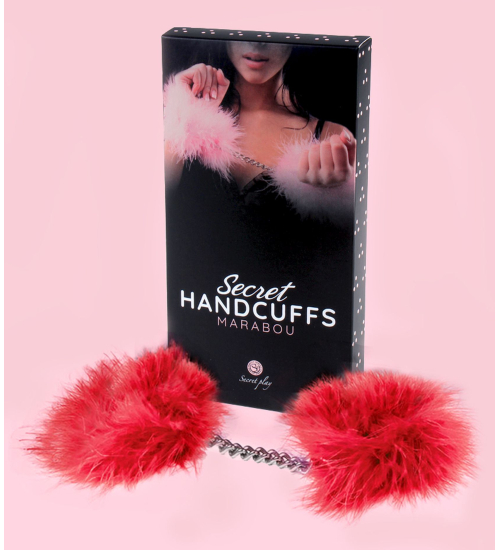 Kajdanki - secret play czerwone