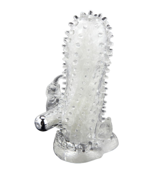 Wibrująca nakładka ze stymulatorem