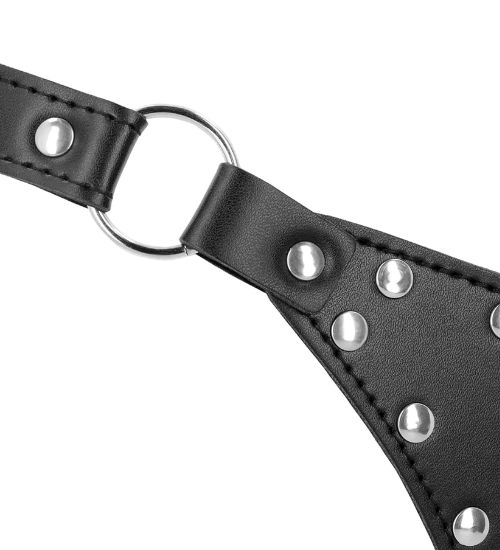 Regulowany pas cnoty dla niej z metalowym łańcuszkiem