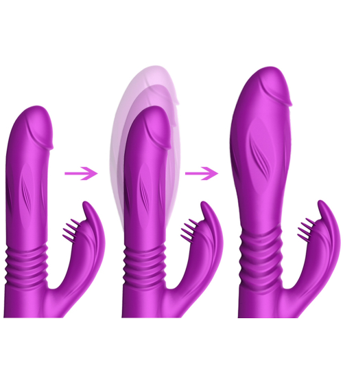 Wibrator z ruchem posuwistym