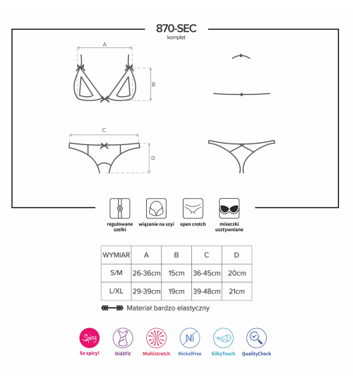 Komplet Gorąca czerwień