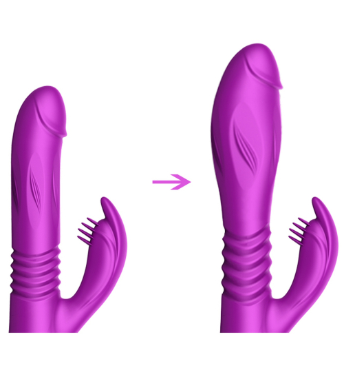 Wibrator z ruchem posuwistym