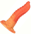 Nowoczesne dwukolorowe dildo Monster