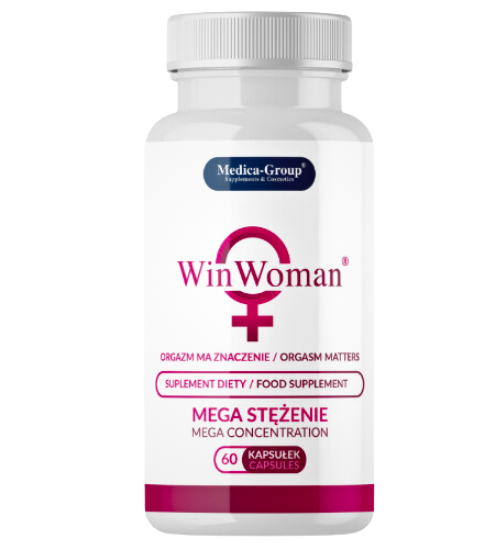 PlayWoman 60 caps - tabletki wzmacniające kobiecy orgazm