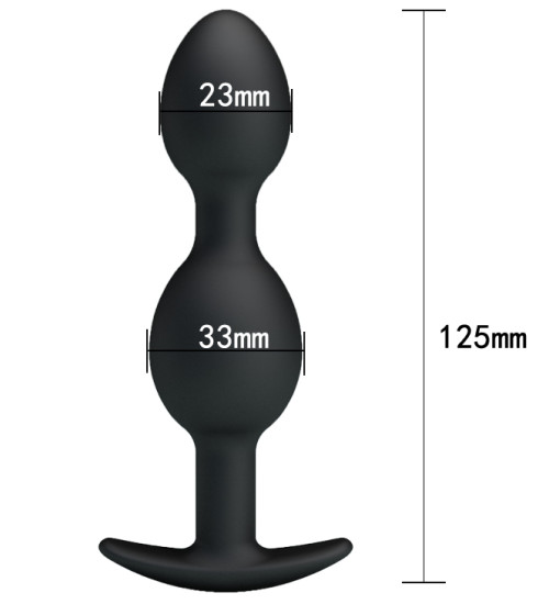 Plug analny z kuleczkami