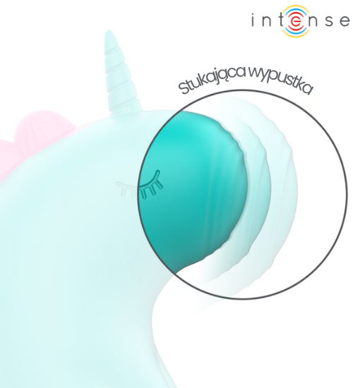 Zielony jednorożec - stymulator łechtaczki Trixie