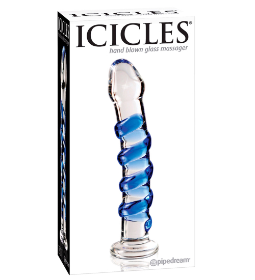 Szklany penis - dildo