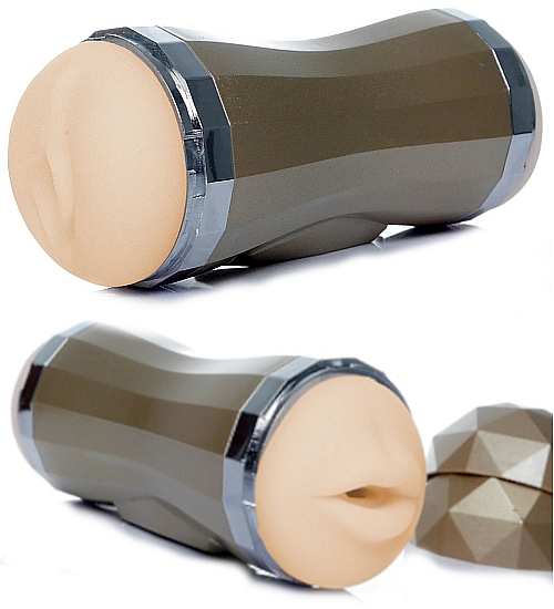 Dwustronny masturbator USB