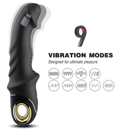 Czarny wibrator - Joyblade