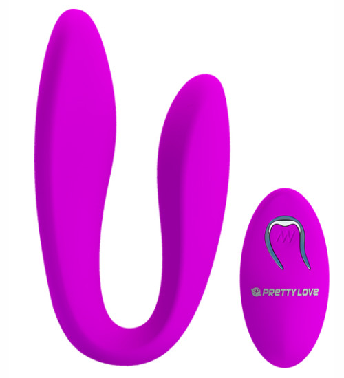 Wibrator dla par sterowany pilotem