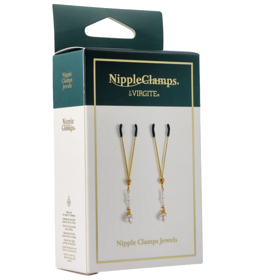 Zaciski na sutki - perły