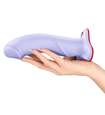 Fioletowe silikonowe dildo Boss