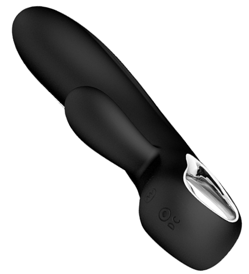 Ekskluzywny czarny wibrator
