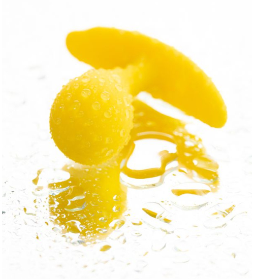 Żółty mini plug analny