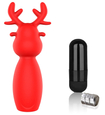 Mini wibrator - Słodki Reniferek 