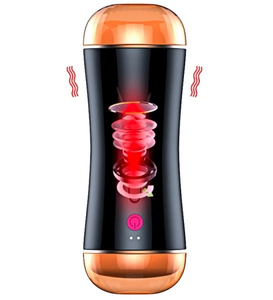 Dwustronny masturbator - 7 funkcji wibracji